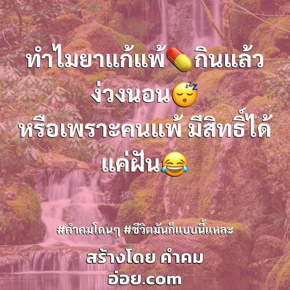 63 แคปชั่นคนแพ้ 2021 สเตตัสกฎของคนแพ้ แคปชั่น2020